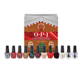 OPI Nail Lacquer Good Enough to Treat Mini Advent Calender - Smudge Resistant & Long-Lasting Nail Polish - with OPI Pro-Wide Brush (12x3.75ml) - Damaged Box