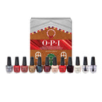 OPI Nail Lacquer Good Enough to Treat Mini Advent Calender - Smudge Resistant & Long-Lasting Nail Polish - with OPI Pro-Wide Brush (12x3.75ml) - Damaged Box