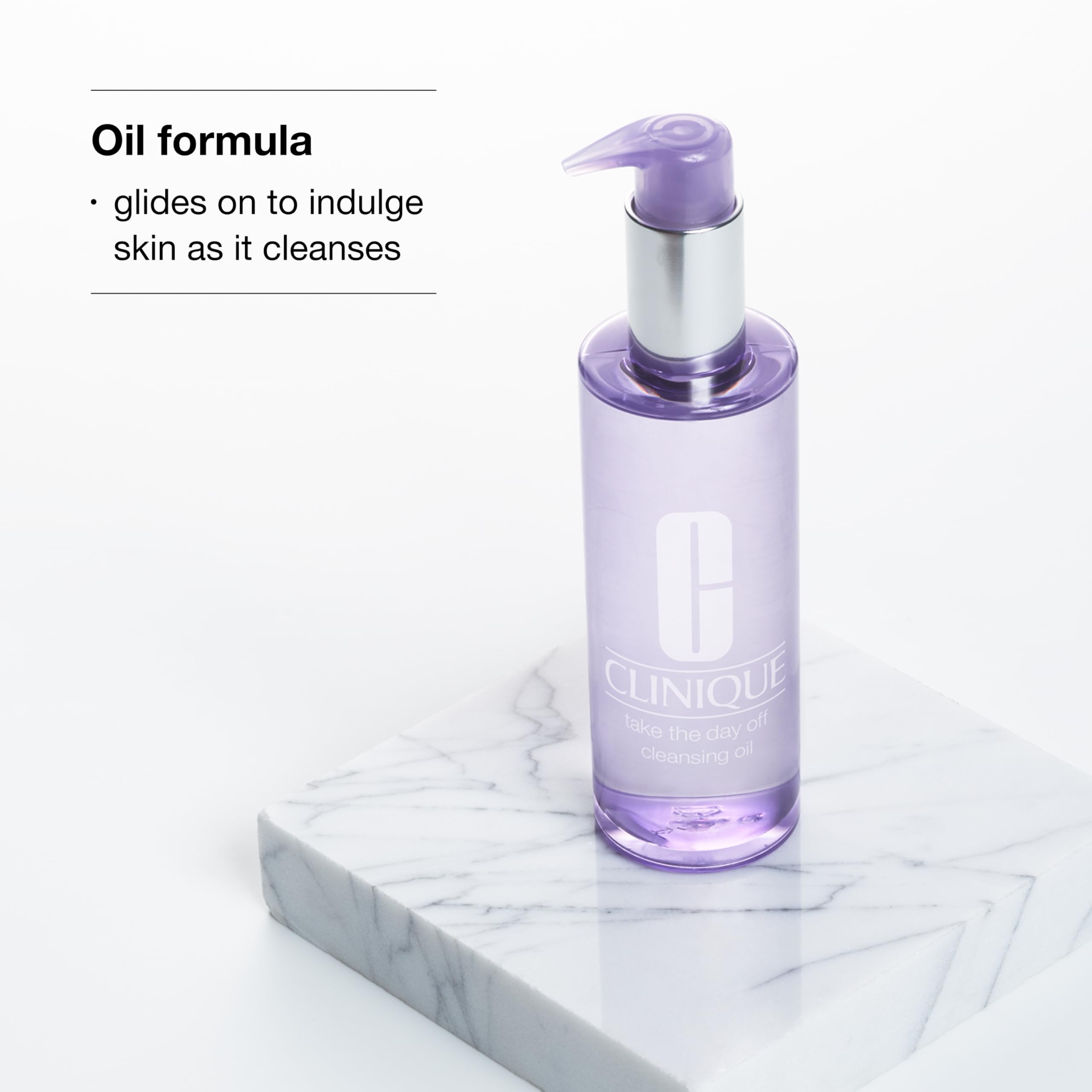 Clinique Take The Day Off Cleansing Oil Makeup Remover For All Skin Types | Dissolves Makeup + Sunscreen, 200 ml. - Damaged Box