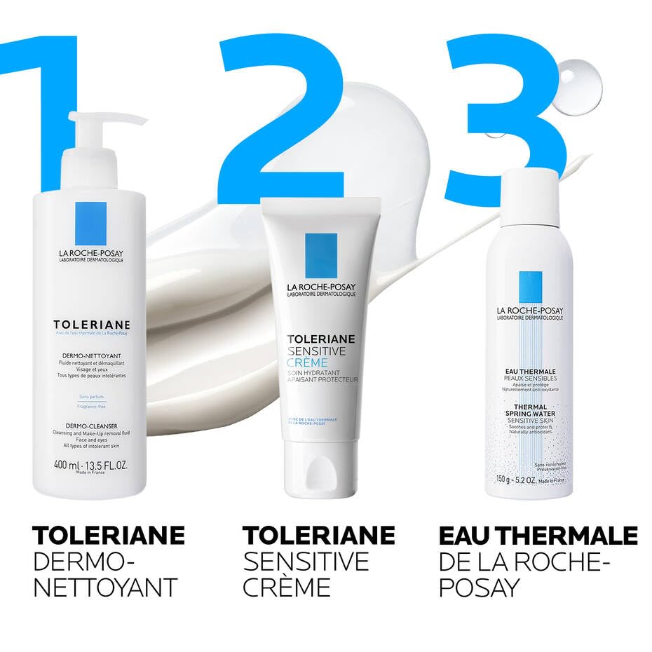 La Roche-Posay Toleriane Sensitive Cream for Sensitive Skin, 40ml - Damaged Box