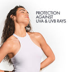 Vichy Capital Soleil Tan Illuminating Sun Protection Water Spray SPF30 With Beta-Carotene, Broad Spectrum UVA UVB Protection, Lightweight Stain-Proof Formula, 200ml - Damaged Box