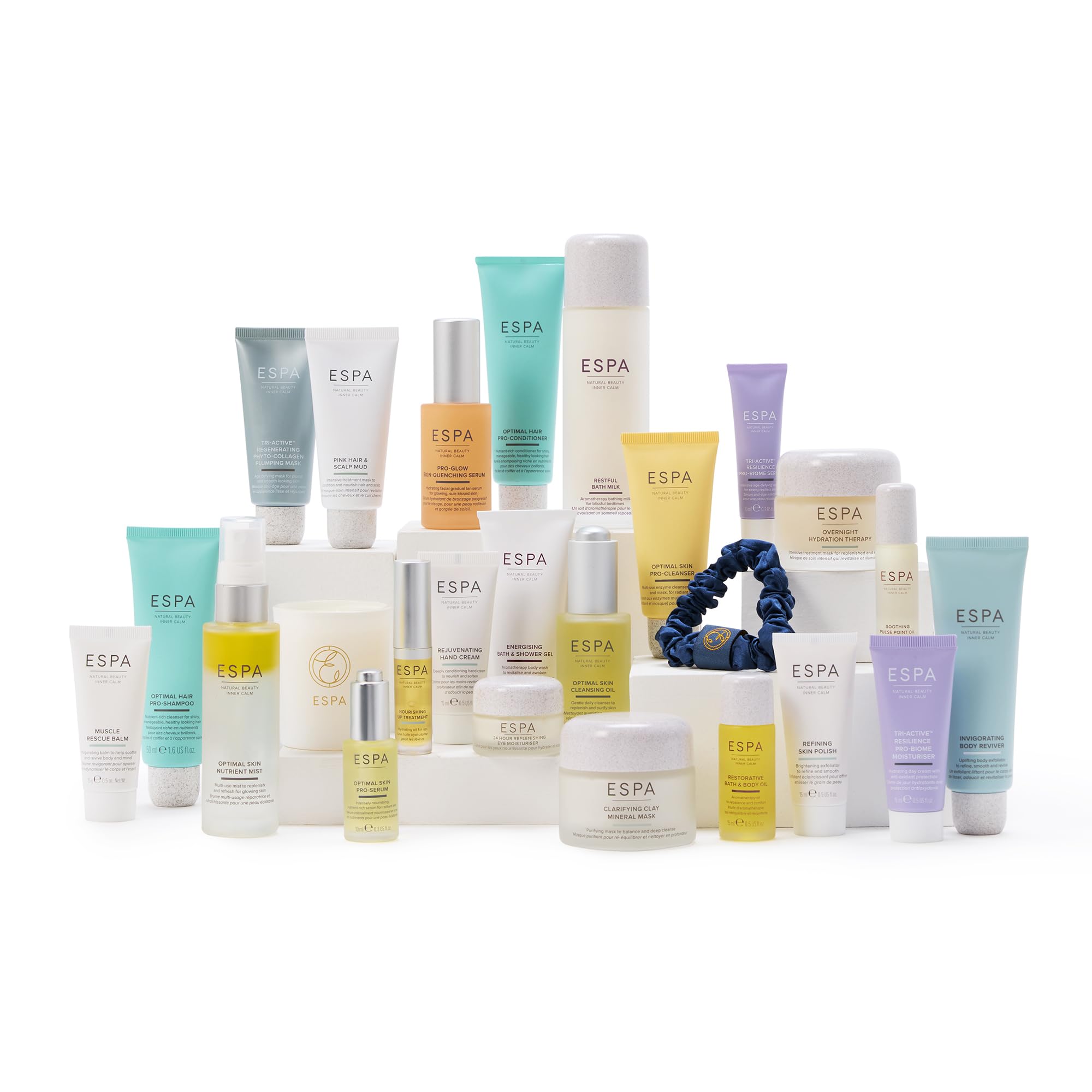 ESPA 25-Piece Luxury Spa Beauty Advent Calendar | Skincare, Oils, Bath & Body, Haircare & Candle - New