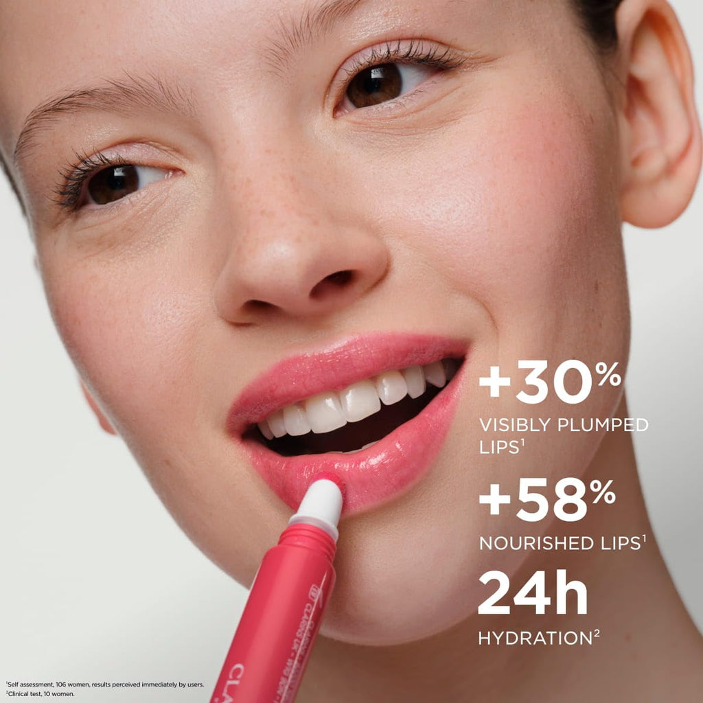 Clarins Lip Perfector 24 Fuchsia Glow 12ml - Damaged Box