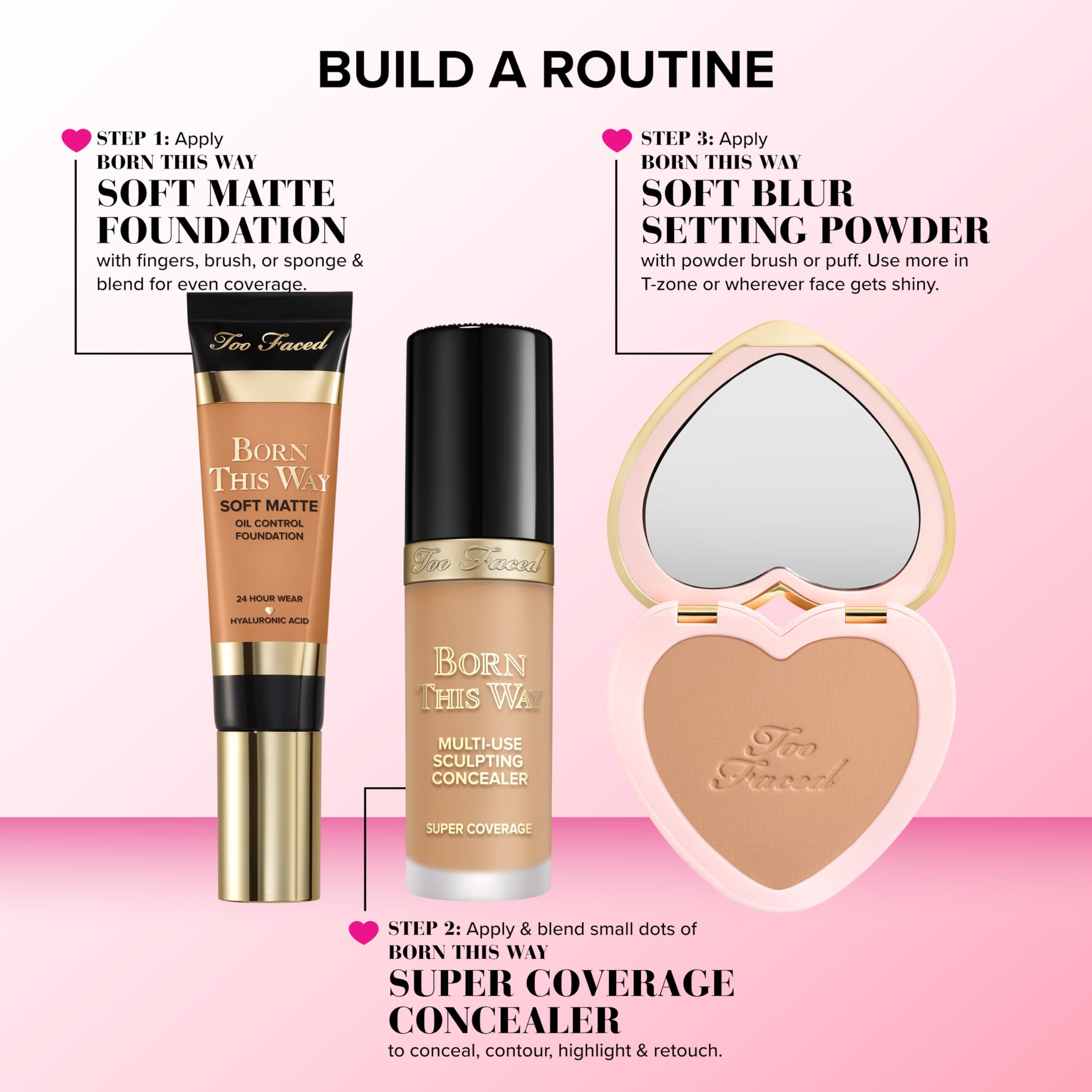 Too Faced Born This Way Super Coverage Multi-Use Concealer (Snow)| Full Coverage, Oil Free, Long Lasting + Hydrating - Damaged Box