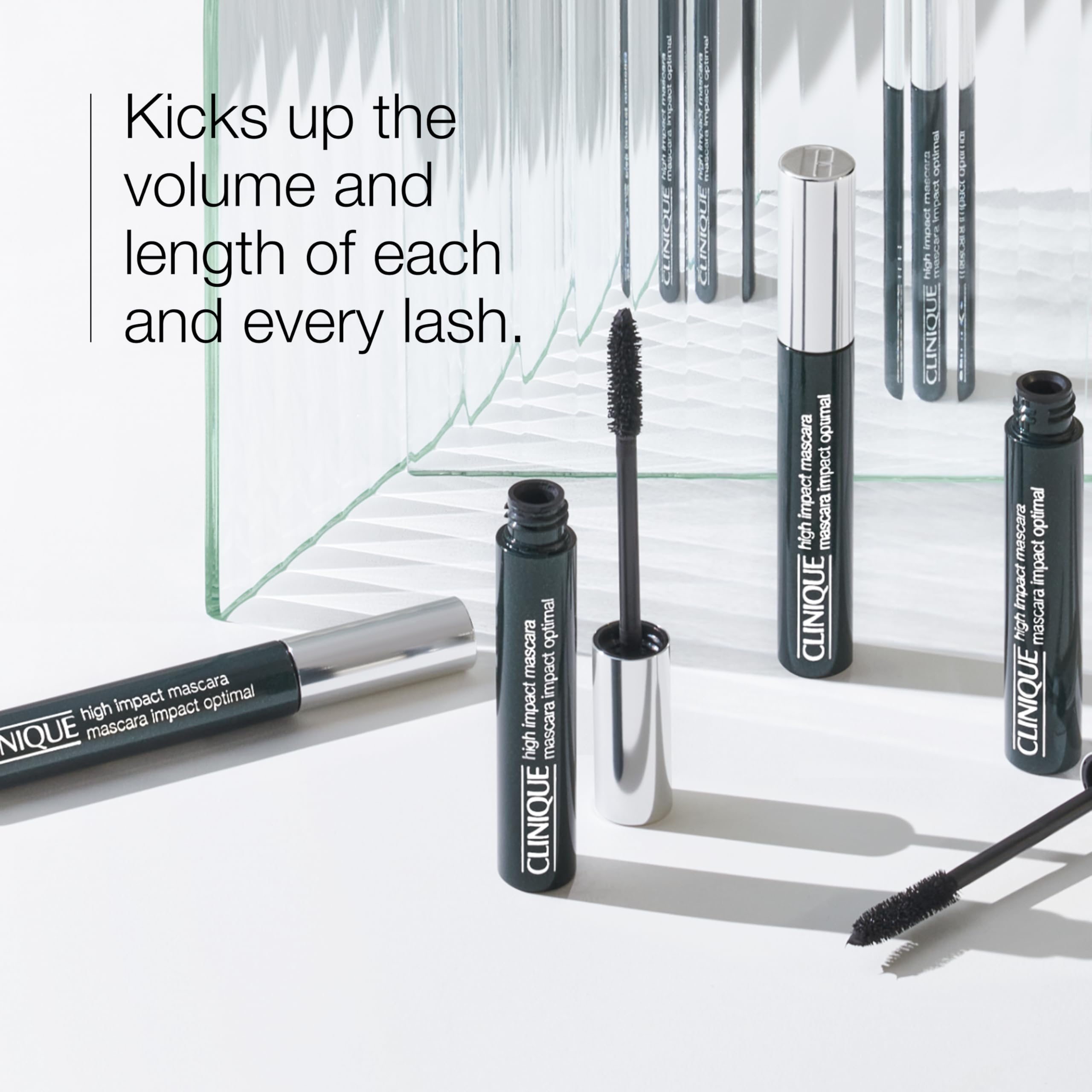 Clinique High Impact Mascara | Lengthening, Volumising + Safe For Sensitive Eyes - Damaged Box