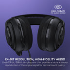 Turtle Beach Atlas 200 Wired PC Gaming Headset for PC, Gaming Consoles and Mobile Devices with 3.5mm Connection - New