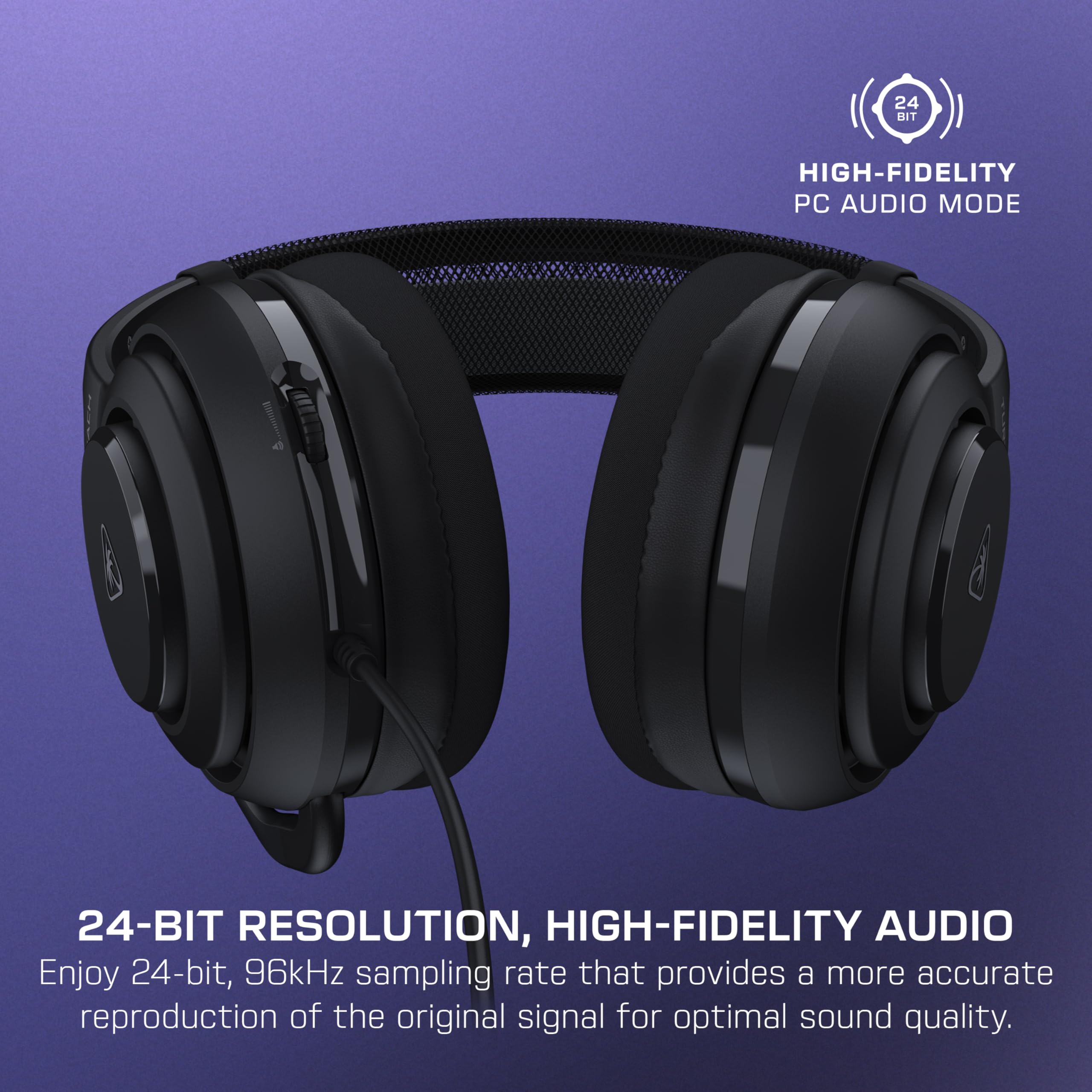 Turtle Beach Atlas 200 Wired PC Gaming Headset for PC, Gaming Consoles and Mobile Devices with 3.5mm Connection - New