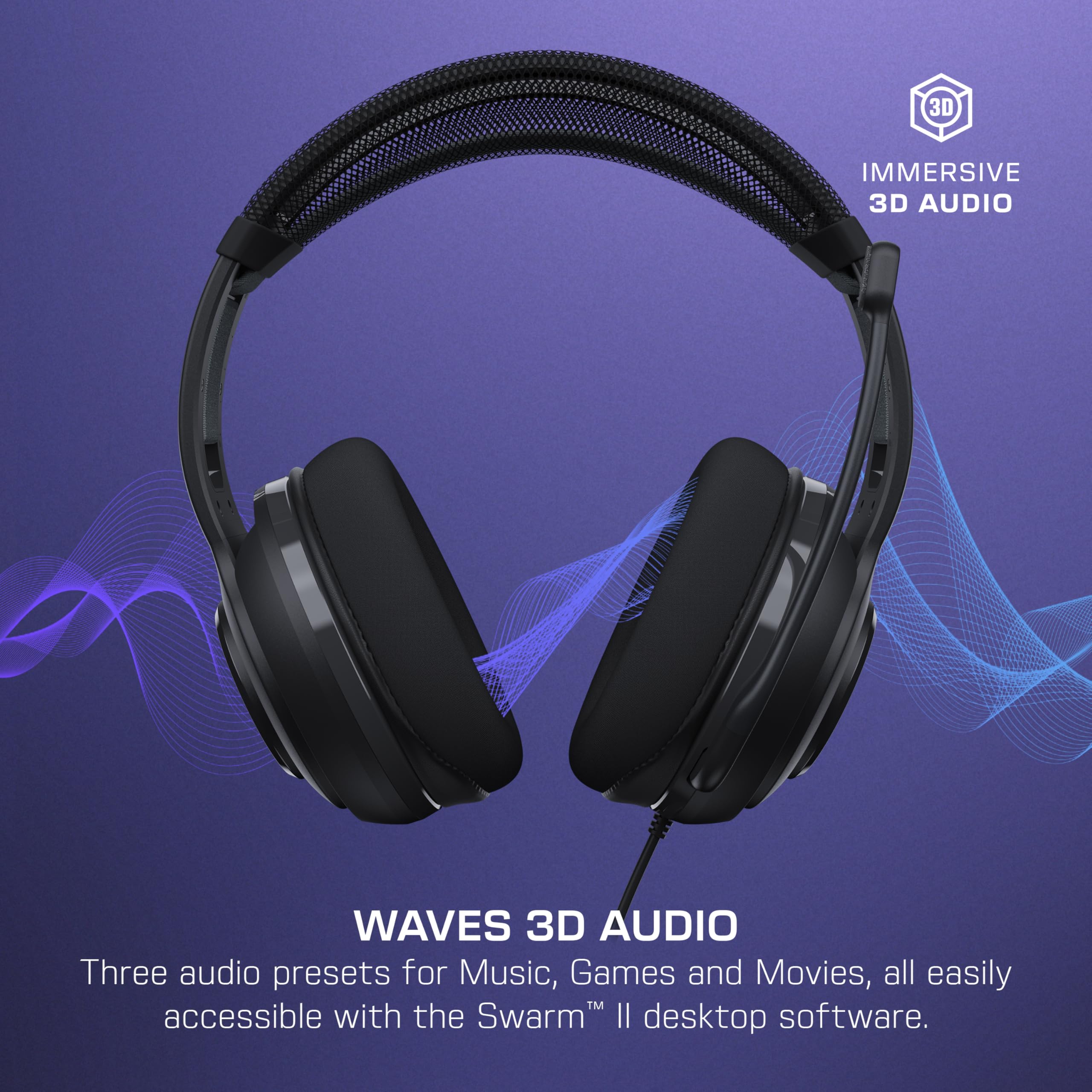 Turtle Beach Atlas 200 Wired PC Gaming Headset for PC, Gaming Consoles and Mobile Devices with 3.5mm Connection - New