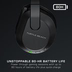 Turtle Beach Stealth 600 Black PC Wireless Gaming Headset with up to 80 hour Battery, 50mm Speakers and Bluetooth for PC, PS5, PS4 and Mobile - New