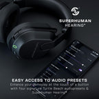 Turtle Beach Stealth 600 Black PC Wireless Gaming Headset with up to 80 hour Battery, 50mm Speakers and Bluetooth for PC, PS5, PS4 and Mobile - New