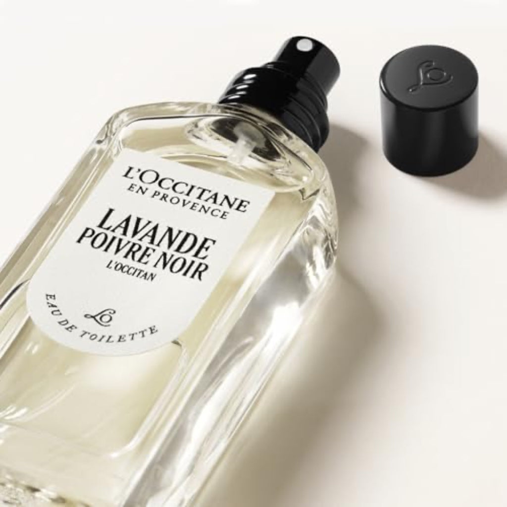 L'OCCITANE - Lavande Poivre Noir (formerly L'Occitan) Eau de Toilette - 50 ml - Woody, aromatic and peppery fragrance - Made in France - Damaged Box