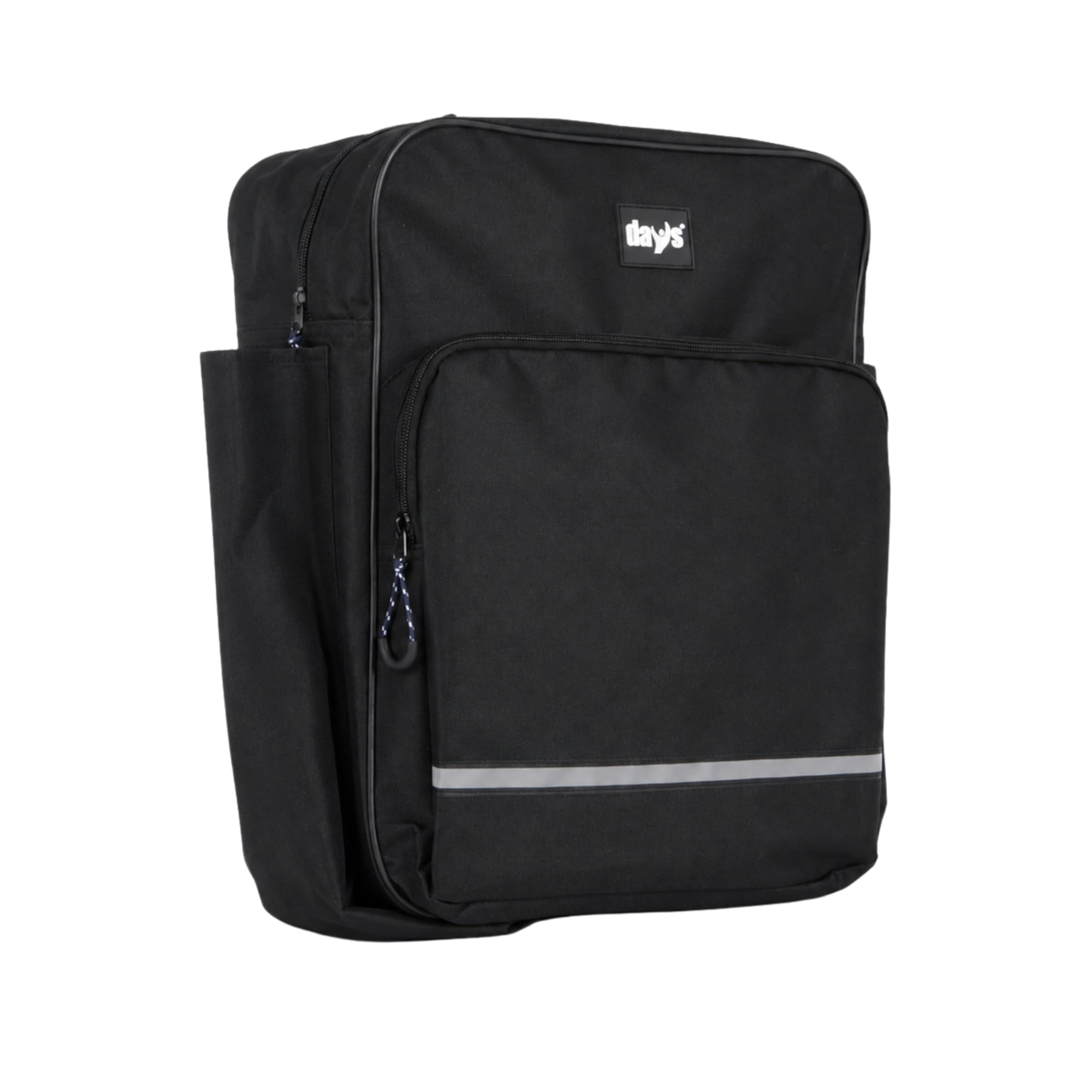Days Scooter Crutch Bag - Waterproof Storage with Stick Pockets, Black Mobility Aid Accessory - New