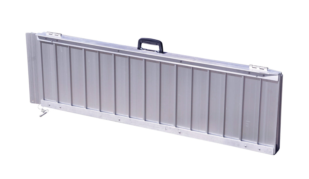 Aidapt Lightweight 3ft Folding Ramp - Aluminium Portable Wheelchair Scooter Disability Access - Carry Handle - Damaged Box