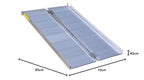 Aidapt Lightweight 3ft Folding Ramp - Aluminium Portable Wheelchair Scooter Disability Access - Carry Handle - Damaged Box