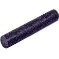 Yes4All High-Density EPP Round Foam Roller - 90cm Purple Speckled for Yoga Pilates Muscle Massage - New
