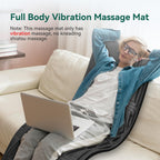 Snailax Full Body Massage Mat with Heat - 10 Vibrating Motors, Neck Back Shoulder Lumbar Calf Relaxation Pad - Very Good