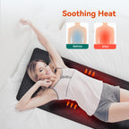 Snailax Full Body Massage Mat with Heat - 10 Vibrating Motors, Neck Back Shoulder Lumbar Calf Relaxation Pad - Very Good