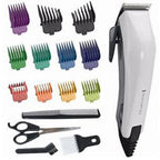 Remington Colour Cut Hair Clippers Kit - Corded, Self-Sharpening Blades, 9 Colour Coded Combs HC5035 - New