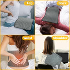DIZA100 Electric Heating Pad - Auto Shut Off, Fast Heating, Machine Washable Soft Flannel Heat Pad for Body Relaxation - Damaged Box