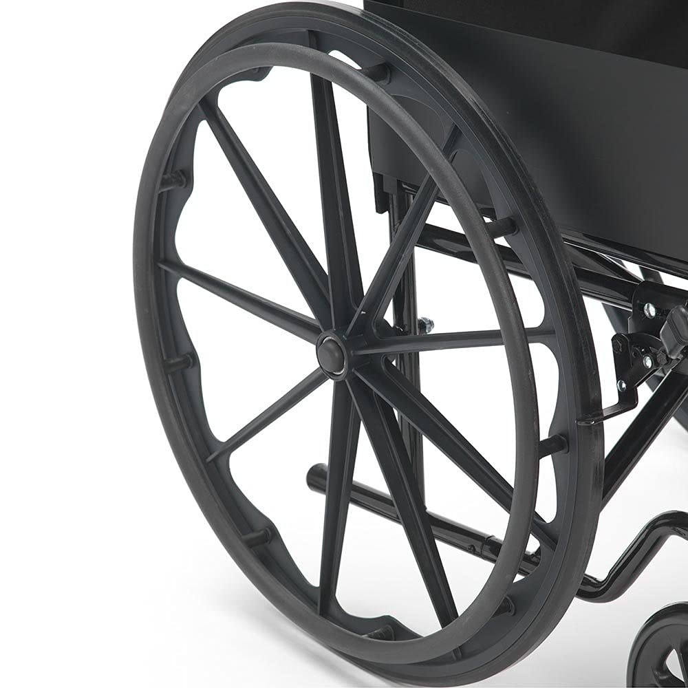 Drive Devilbiss Sport Self Propel Wheelchair - Folding, 24" Mag Wheels, Black - Very Good