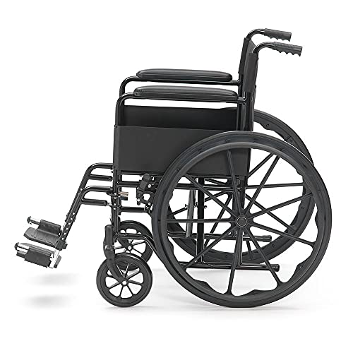 Drive Devilbiss Sport Self Propel Wheelchair - Folding, 24" Mag Wheels, Black - Very Good