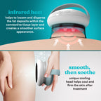 HoMedics Smoothee IR Deep Tissue Massager - Vacuum & Infrared Heat for Uneven Skin - New