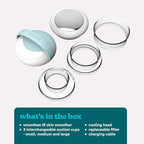 HoMedics Smoothee IR Deep Tissue Massager - Vacuum & Infrared Heat for Uneven Skin - New