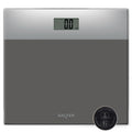 Salter Digital Bathroom Scale - Easy Read LCD, 180kg/28st, Step-On, Silver/Grey, Body Weight, Health & Beauty - Damaged Box