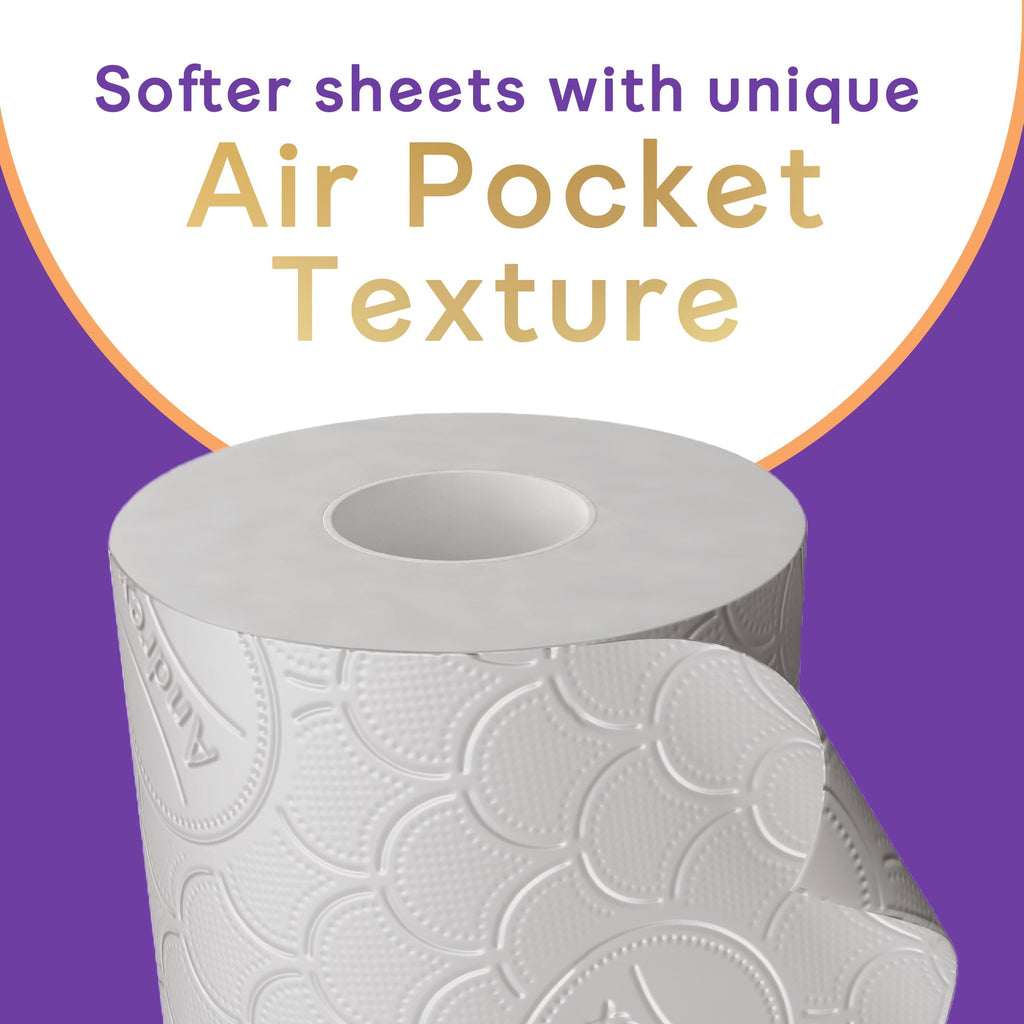Andrex Ultimate Quilt Toilet Roll - 36 Rolls, 3-Ply, Bulk Pack, Soft Thick Sheets, FSC Certified Toilet Paper - New