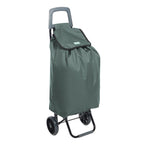 Rainberg 50L Lightweight 2-Wheel Shopping Trolley - Foldable Collapsible Push/Pull Cart - Grey - Very Good