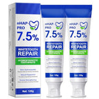 Hydroxyapatite Toothpaste - 7.5% Hydroxyapatite, Enamel Protection, Fluoride-Free, Gentle Mint, 240g 2-Pack - Damaged Box - BBE 03/2028