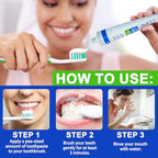 Hydroxyapatite Toothpaste - 7.5% Hydroxyapatite, Enamel Protection, Fluoride-Free, Gentle Mint, 240g 2-Pack - Damaged Box - BBE 03/2028