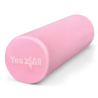 Yes4All Foam Roller - Ultra Lightweight EVA Medium Density 45cm Pink for Back Legs Workouts Gym Pilates Yoga - New