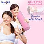 Yes4All Foam Roller - Ultra Lightweight EVA Medium Density 45cm Pink for Back Legs Workouts Gym Pilates Yoga - New