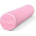 Yes4All Foam Roller - Ultra Lightweight EVA Medium Density 45cm Pink for Back Legs Workouts Gym Pilates Yoga - New