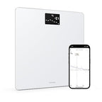 Withings Body Wi-Fi Smart Scale - Digital Bathroom Scales for Weight & BMI - App Sync via Bluetooth/Wi-Fi - White - Very Good