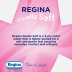 Regina Gentle Soft Toilet Tissue - 45 Rolls - 3-Ply - Bulk Pack - Damaged Box