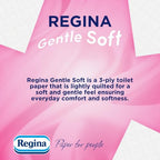 Regina Gentle Soft Toilet Tissue - 45 Rolls - 3-Ply - Bulk Pack - Damaged Box