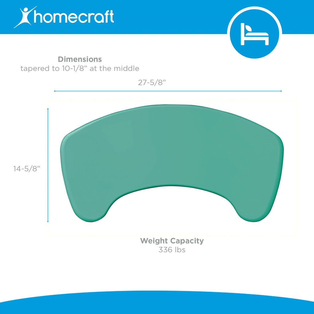 Days Curved Transfer Board - Wheelchair Slide Board for Disabled & Handicapped Users - Slip Resistant, 336lbs Capacity - Damaged Box