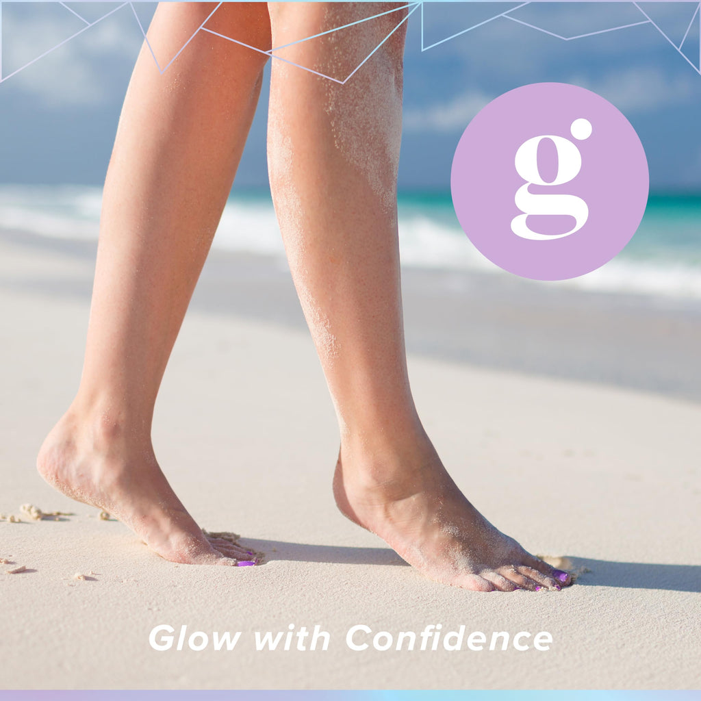 Glowxie XL Nano Glass Foot File - 2-in-1 Callus Remover & Heel Scraper for Hard Skin - Wet & Dry Pedicure Tool - Very Good