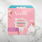 Gillette Venus Comfortglide Spa Breeze Women's Razor Blade Refills, Pack of 10-3 Built-in Blades for a Smooth, Close Shave that Lasts - New