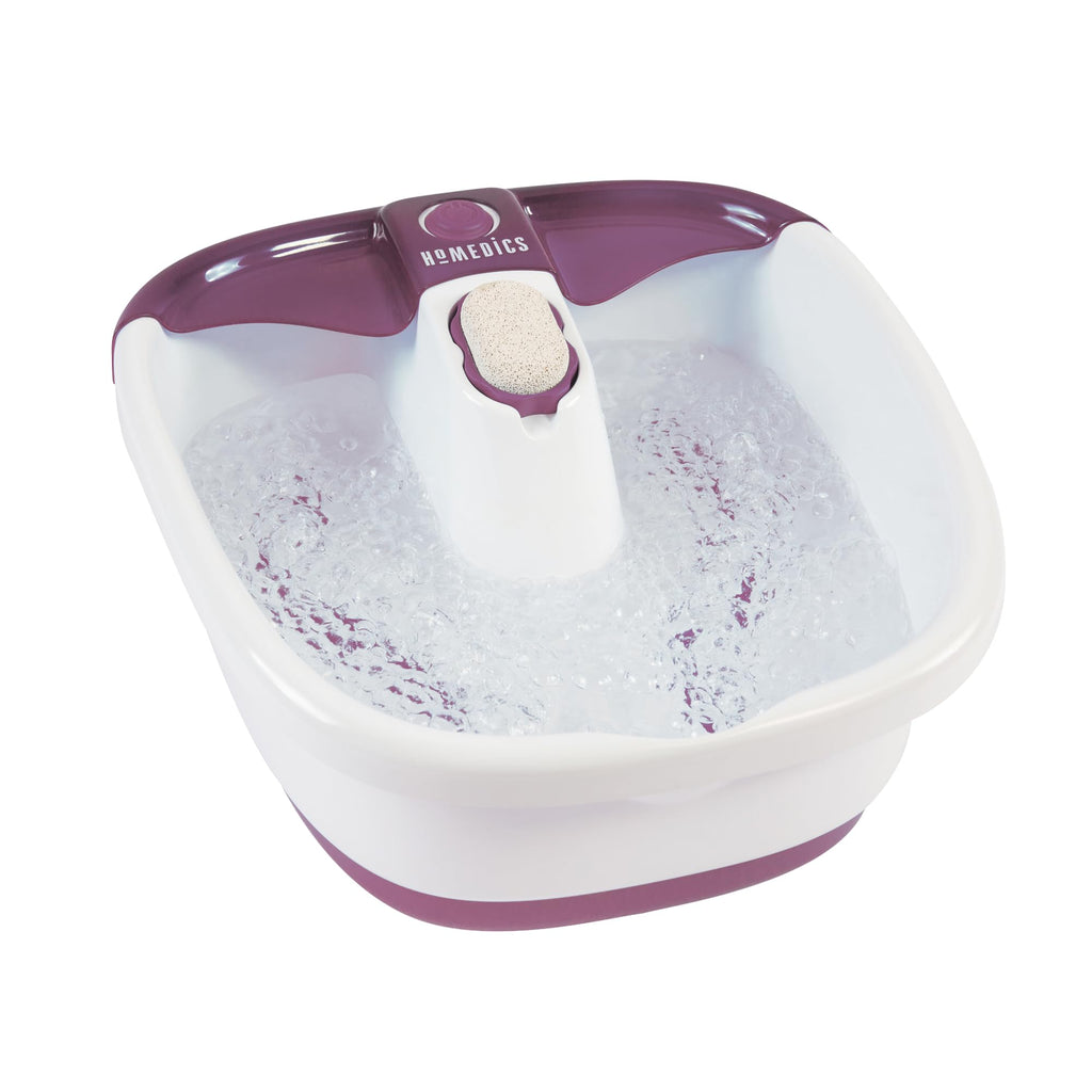 Homedics BubbleMate Foot Spa Massager - Keep Warm Function - Pedicure Relaxation - New