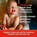 Huggies Pure Plastic Free Baby Wipes - Pack of 24 (1152 Wipes) - 99% Water Wet Wipes, Fragrance Free, Hypoallergenic, Better Cleaning, Soft and Gentle on Babies' Delicate Skin - New