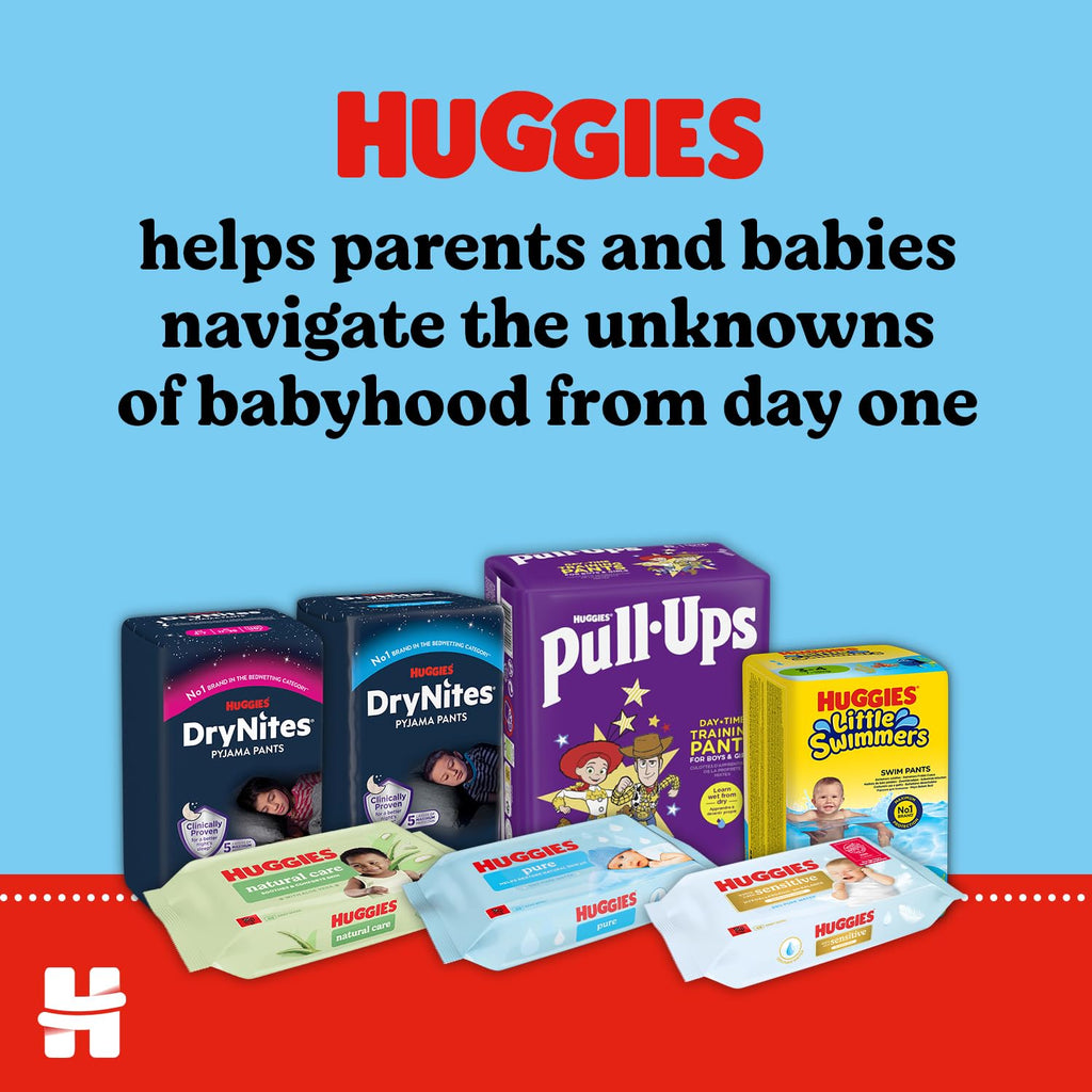Huggies Pure Plastic Free Baby Wipes - Pack of 24 (1152 Wipes) - 99% Water Wet Wipes, Fragrance Free, Hypoallergenic, Better Cleaning, Soft and Gentle on Babies' Delicate Skin - New