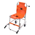 VEVOR EMS Stair Chair - Foldable Aluminum Emergency Evacuation Wheelchair - 350 lbs Load Capacity - 2 Wheels - Good