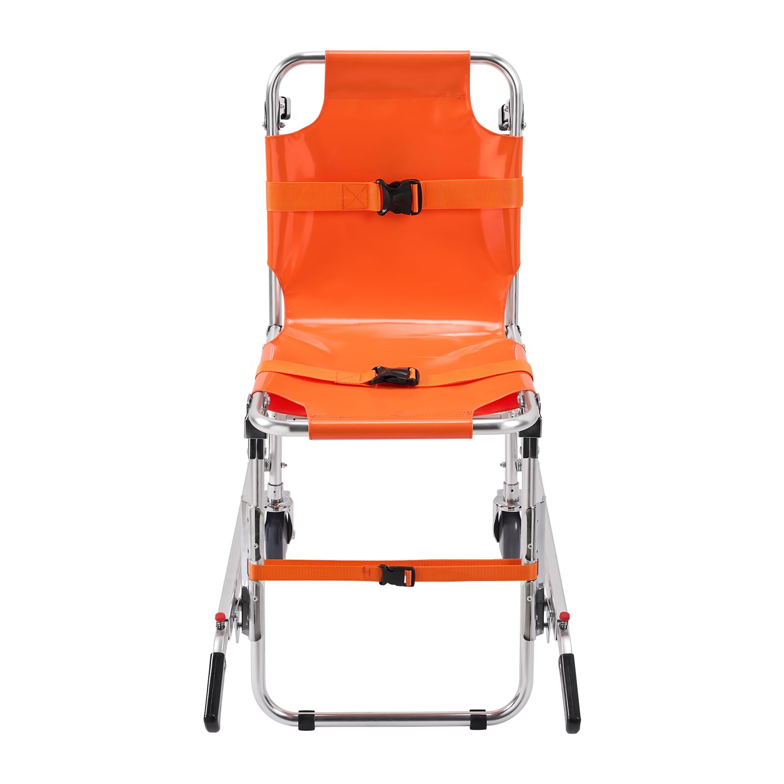 VEVOR EMS Stair Chair - Foldable Aluminum Emergency Evacuation Wheelchair - 350 lbs Load Capacity - 2 Wheels - Good