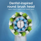 Oral-B Vitality Pro Electric Toothbrush for Adults - Blue - 1 Handle, 2 Heads, 3 Modes, Rechargeable, 2-Pin UK Plug - Damaged Box