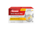 Rennie Wind Relief Pro, Effective Relief from Flatulence and Gas-Related Complaints, 250 mg Simeticone, 50 Soft Gel Capsules - Damaged Box - BBE 03/2027