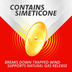 Rennie Wind Relief Pro, Effective Relief from Flatulence and Gas-Related Complaints, 250 mg Simeticone, 50 Soft Gel Capsules - Damaged Box - BBE 03/2027