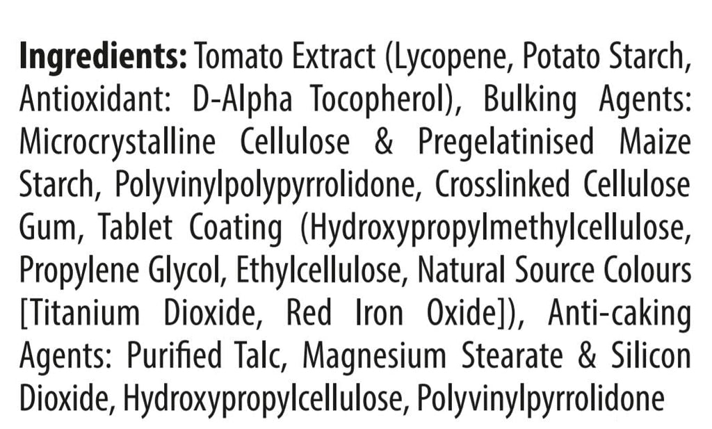 Vitabiotics Ultra Lycopene - 30 Tablets - Antioxidant Supplement - Pack of 1 - Damaged Box - BBE 06/2028